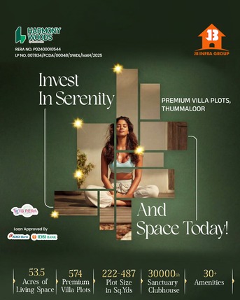 Hyderabad, Real Estate For Sale, INR 5000000,  200 Sq. Yard,  Invest In Premium Villa Plots With Clubhouse & 30+ Amenities@ Future City, Srisailam Highw