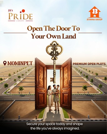 Hyderabad, Real Estate For Sale, INR 1760000,  220 Sq. Yard,  JB&rsquo;s Pride Mominpet |Just 35 Mins From ORR &ndash; High Growth Area |Invest Smart Today