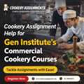 Master Your Cookery Assignments At Gen Institute &ndash; The Secret Recipe To Top Grades