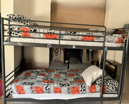 Al Rehab, Furniture, Used Household Furniture For Sale, Bunk Bed, Double Bed With Night Stand, 9 Seater Sofa