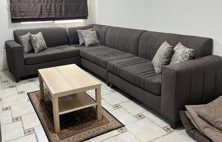 Al Rehab, Furniture, Used Household Furniture For Sale, Bunk Bed, Double Bed With Night Stand, 9 Seater Sofa
