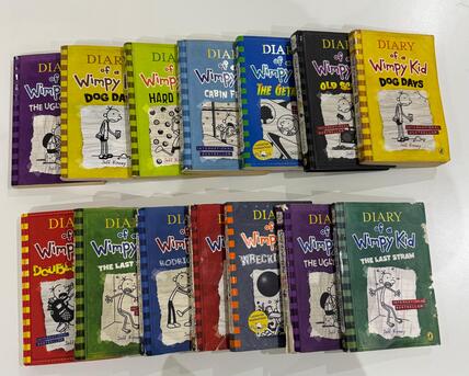 Al Rehab, Books, SAR 100,  Pre-loved Set Of Books - Diary Of A Wimpy Kid