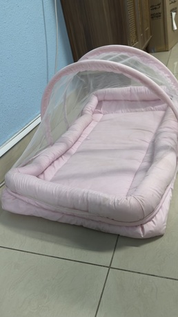 Jubail, Baby & Kid Stuff, SAR 250,  Baby Rocking Chair/swing & Baby Bed. Used Rarely. Just Like New.