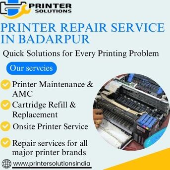 New Delhi, Printing, Printer Repair Service In Badarpur