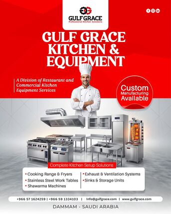 Dammam, Jobs, We Manufacture Kitchen Equipment, Hotel Cafeteria Equipment, And Type Of Ss Works