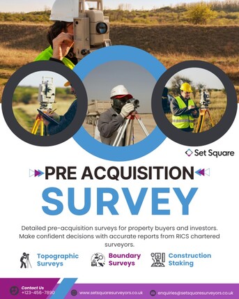 London, Real Estate, What Is A Pre Acquisition Survey?