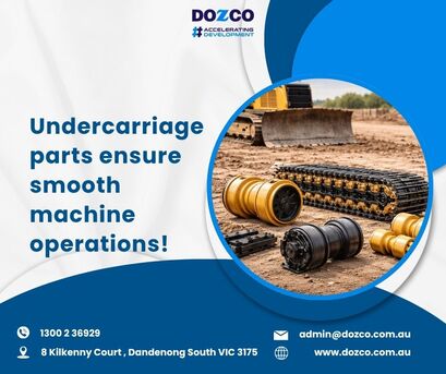 Melbourne, Construction, Trusted Undercarriage Parts For Smoother Jobsite Performance