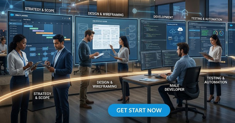 Austin, Web Design & Development, CRM Development Services For Scalable Business Growth