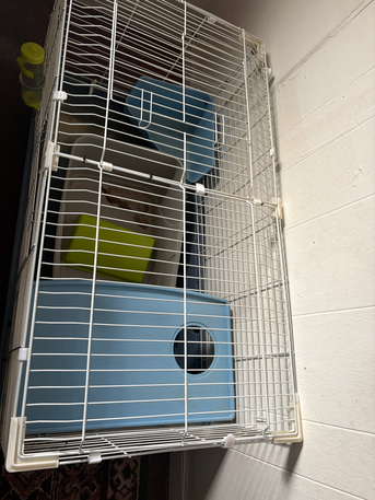 Ras Tanura, Pet Supplies, SAR 150,  PET ( RABBIT OR CAT) CAGE AND ACCESSORIES