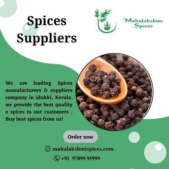 Kerala, Business, Mahalakshmi Spices - Premier Spices Suppliers In Idukki