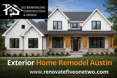 Austin, Business, Expert Exterior Home Remodel Austin Services | 512 Remodeling Construction & Design