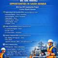 Hiring For Major Oil & Gas EPC Construction Project - Saudi Arabia - Riyadh & Dammam