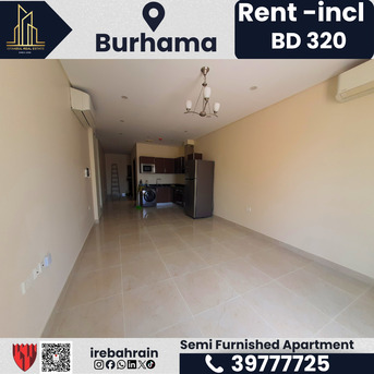 Burhama, Apartments, Flats, Houses & Villas, BHD 320/month,  Furnished,  2 BR,  Flat For Rent In Burhama &ndash; BD 320/- (EWA Included)