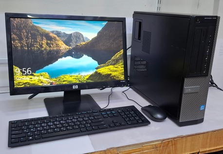 Manama, Computers, BHD 65,  DELL Core I7 Computer Set With 19" HD Wide Monitor 8GB RAM & 120GB SSD+500GB Good Working