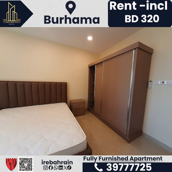 Burhama, Apartments, Flats, Houses & Villas, BHD 320/month,  Furnished,  1 BR,  Flat For Rent In Burhama &ndash; BD 320/- (EWA Included)