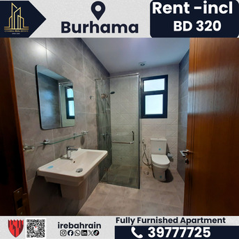 Burhama, Apartments, Flats, Houses & Villas, BHD 320/month,  Furnished,  1 BR,  Flat For Rent In Burhama &ndash; BD 320/- (EWA Included)