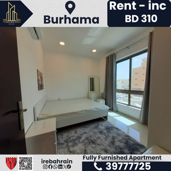 Burhama, Apartments, Flats, Houses & Villas, BHD 310/month,  Furnished,  2 BR,  Fully Furnished 2BHK Apartment For Rent In Burhama