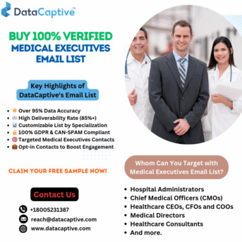 Austin, Marketing, Get US Medical Executives Email List &ndash; Connect With Decision Makers
