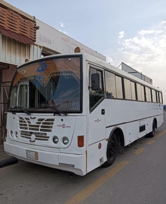 Dammam, Passenger Transport, Falcon 2012 Ashoka Leyland Bus 66 Seater With Driver Or Without Driver Available For Rent