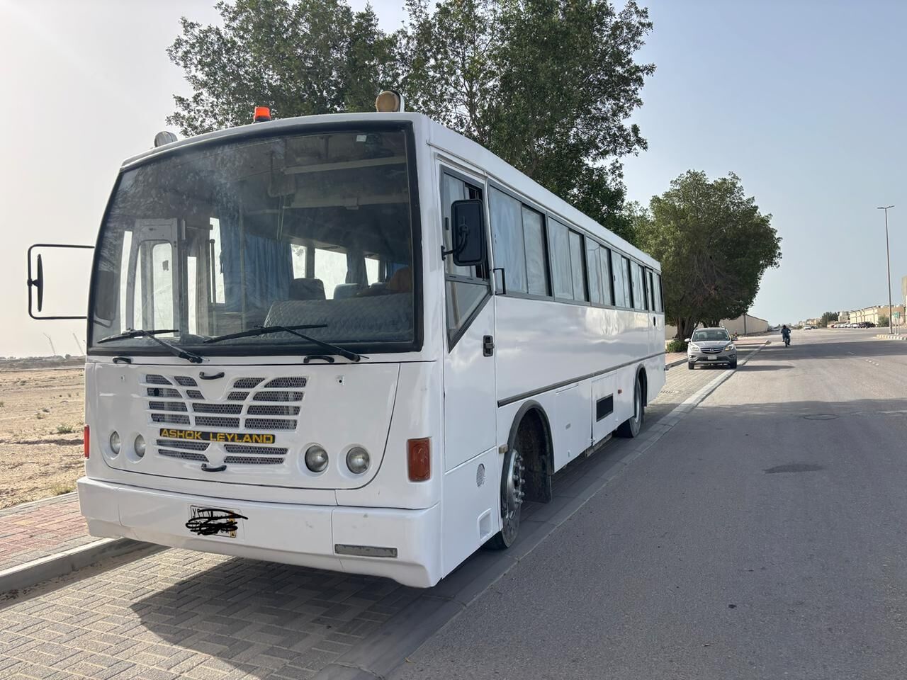 Dammam, Passenger Transport, Falcon 2012 Ashoka Leyland Bus 66 Seater With Driver Or Without Driver Available For Rent