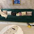 SAR 600,  Sofa 6 Seater - Emerald Green