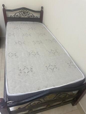 Al Wizarat, Furniture, SAR 450,  Single Iron Bed , Table, Kids Study T&C