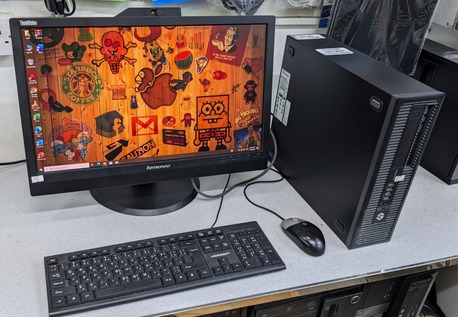 Manama, Computers, BHD 83,  HP Core I5 6th Generation 3.2Ghz 8GB RAM 250GB SSD 22" FHD Monitor Built-in Camera,Speaker