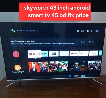 Manama, Electronics, BHD 45,  Skyworth 43 Inch Android Smart Tv 45 Bd Msg 3670 8372 Wts Ap No Call