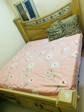 Jubail, Furniture, SAR 400,  Furniture For Sell, Bed With Mattress, Cupboard