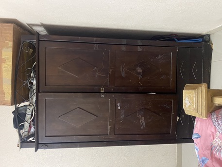 Jubail, Furniture, SAR 400,  Furniture For Sell, Bed With Mattress, Cupboard