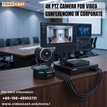 New York, Electronics, USD 961,  Buy New Videocast PTZ Camera For Corporate Video Conferencing