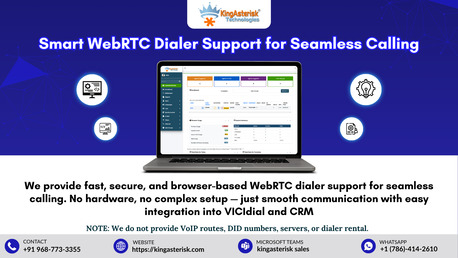 Butuan City, Software Development, Smart WebRTC Dialer Support For Seamless Calling