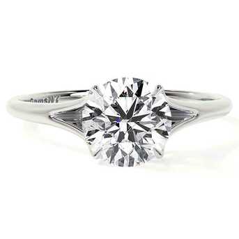 New York, Jewelry, USD 1430,  Buy 0.36 Carat Lab Created Diamond Engagement Rings At GemsNY