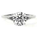 USD 1430,  Buy 0.36 Carat Lab Created Diamond Engagement Rings At GemsNY
