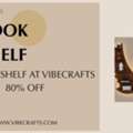 INR 2600,  Bookshelf &ndash; Stylish Storage By Vibecrafts