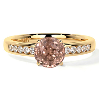 New York, Jewelry, USD 1402,  Shop Exquisite Morganite Engagement Ring At GemsNY