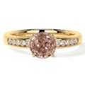 USD 1402,  Shop Exquisite Morganite Engagement Ring At GemsNY