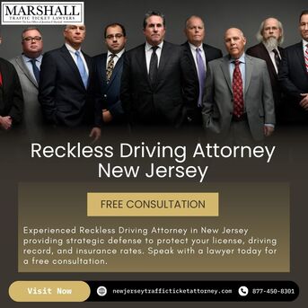 New York, Legal, Trusted Traffic Lawyers Across New Jersey - Marshall Law Firm