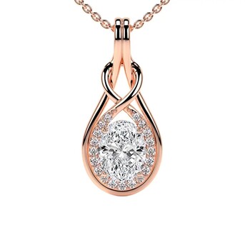 New York, Jewelry, USD 1508,  Shop Lab Grown Diamond Pendant Beautiful Round Diamond Style