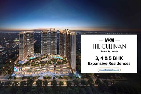 Noida, Real Estate For Sale, INR 63500000,  3 BR,  1800 Sq. Feet,  M3M Cullinan Noida - Your Tryst With Magnificence