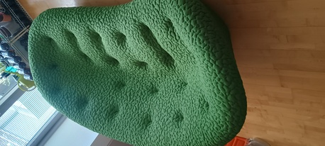 Prague, Furniture, CZK 65000,  Ligne Roset Ploum &ndash; Large High-back Version In MOBY/Grass + Matching Ottoman