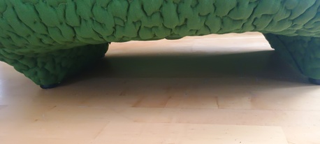 Prague, Furniture, CZK 65000,  Ligne Roset Ploum &ndash; Large High-back Version In MOBY/Grass + Matching Ottoman