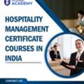 Hospitality Management Certificate Courses In India