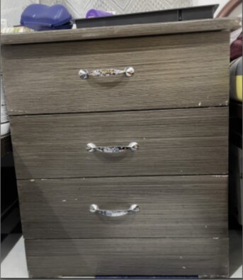 Mangaf, Furniture, KWD 28,  Foldable Bed, Side Table, 4 Door Wardrobe And TV Table And 2 Seater Sofa For Sale!