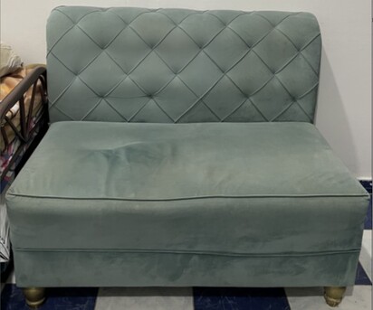 Mangaf, Furniture, KWD 28,  Foldable Bed, Side Table, 4 Door Wardrobe And TV Table And 2 Seater Sofa For Sale!