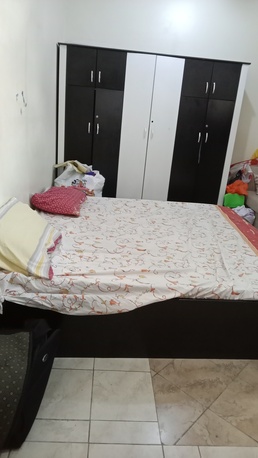 Riyadh, Household Items, SAR 1000,  Double Bed With Mattress And 3 Door 1000 SAR