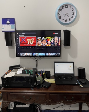 Mangaf, Electronics, KWD 70,  32" Led Snart Android Tv, Poineer AV Receiver 5.1 Ch And Onkyo 5.1 Ch Speakers