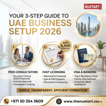 Dubai, Business, Strategic Business Setup Partner 2026 &ndash; Freezone & Mainland Expert | The Nu Start