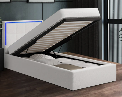 Sydney, Furniture, AUD 317,  Gas Lift Single Bed Frame &ndash; Smart Storage And Modern Design