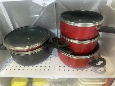 Al Rakah Al Shamaliyah, Household Items, SAR 1,  Household Kitchen Equipment, Blender, Cups, Plates, Shelf, Rice Cooker, Pots & Pans
